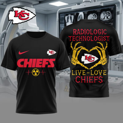 Kansas City Chiefs | Premium NFL Radiology Technologist Game Day 3D Shirt