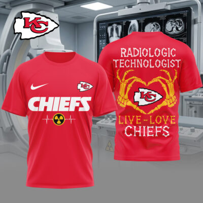 Kansas City Chiefs | Premium NFL Radiology Technologist Game Day 3D Shirt