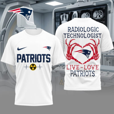 New England Patriots | Premium NFL Radiology Technologist Game Day 3D Shirt