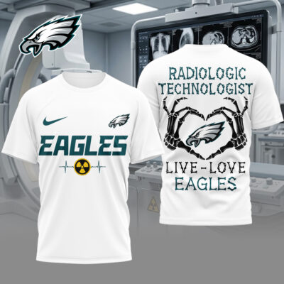 Philadelphia Eagles | Premium NFL Radiology Technologist Game Day 3D Shirt