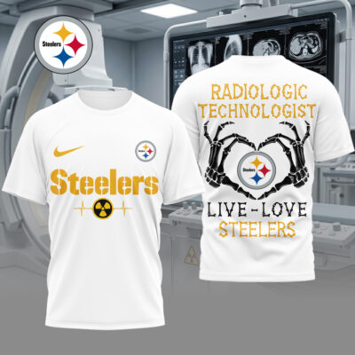 Pittsburgh Steelers | Premium NFL Radiology Technologist Game Day 3D Shirt