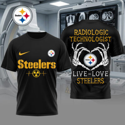 Pittsburgh Steelers | Premium NFL Radiology Technologist Game Day 3D Shirt