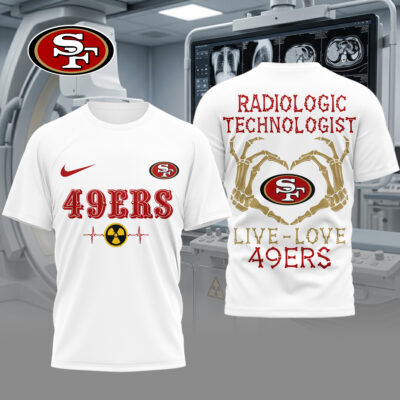 San Francisco 49ers | Premium NFL Radiology Technologist Game Day 3D Shirt