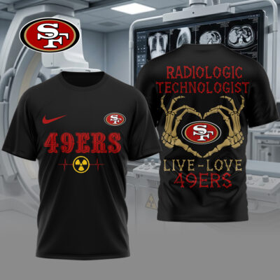 San Francisco 49ers | Premium NFL Radiology Technologist Game Day 3D Shirt