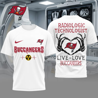 Tampa Bay Buccaneers | Premium NFL Radiology Technologist Game Day 3D Shirt