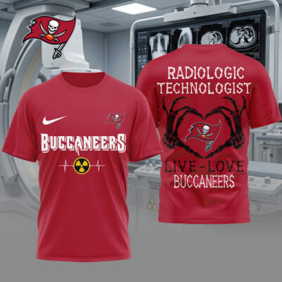 Tampa Bay Buccaneers | Premium NFL Radiology Technologist Game Day 3D Shirt