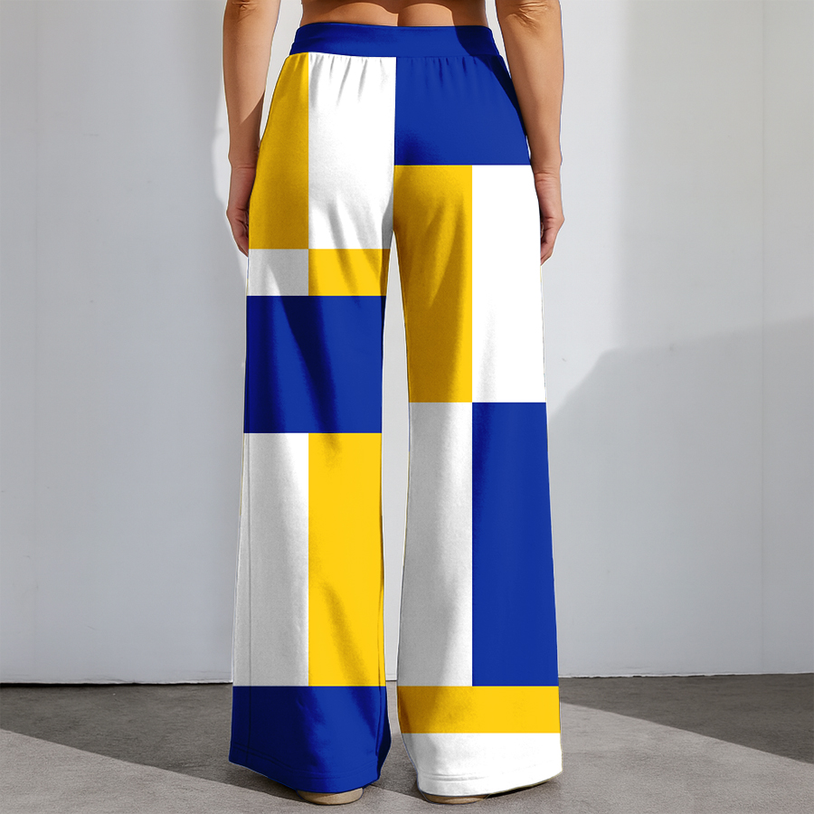 Bosnia and Herzegovina | Premium WC26 Color Block Football High-Stretch Casual Pants - Image 3