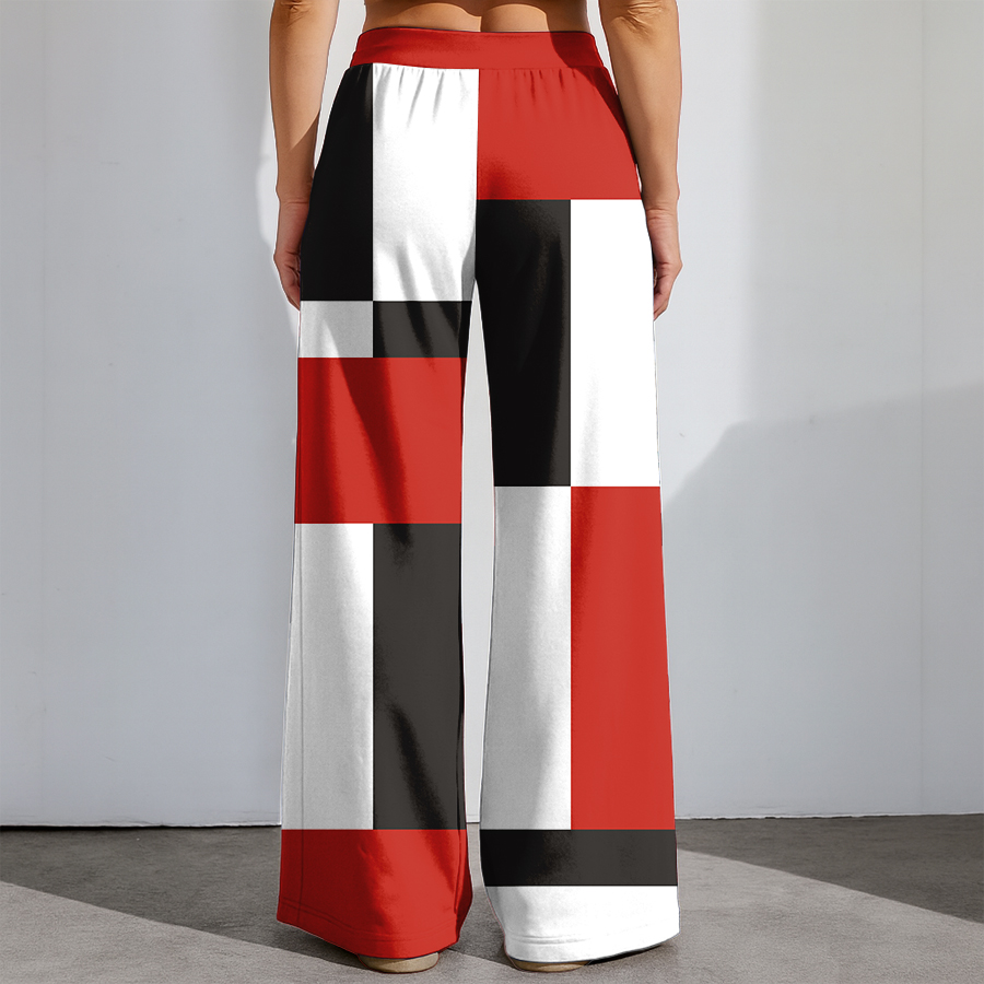 Canada | Premium WC26 Color Block Football High-Stretch Casual Pants - Image 3