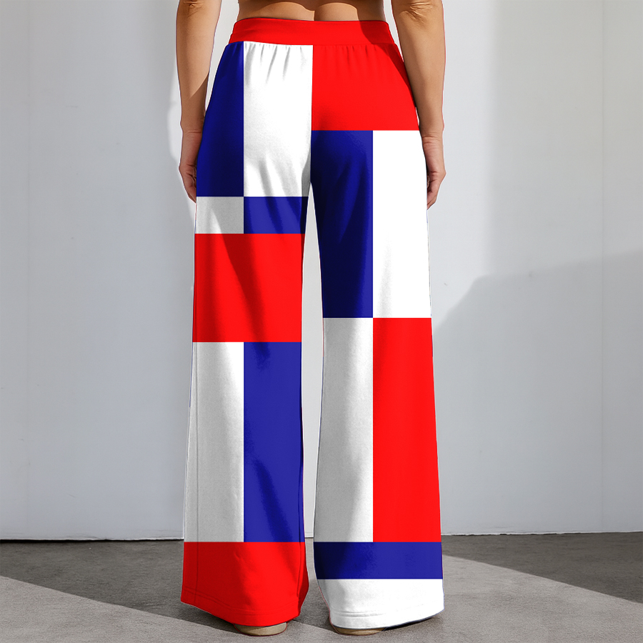 Croatia | Premium WC26 Color Block Football High-Stretch Casual Pants - Image 3
