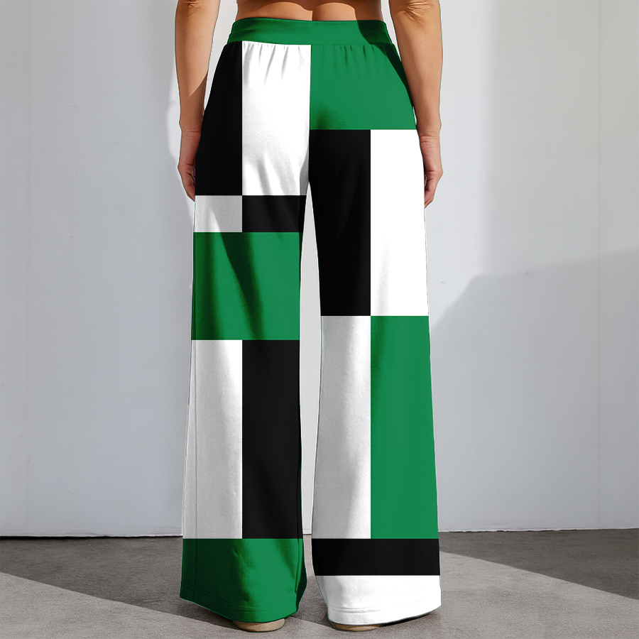Iraq | Premium WC26 Color Block Football High-Stretch Casual Pants - Image 3