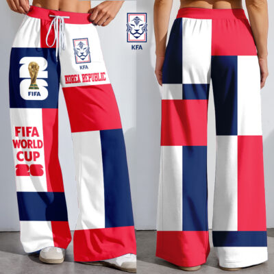 Korea Republic | Premium WC26 Color Block Football High-Stretch Casual Pants