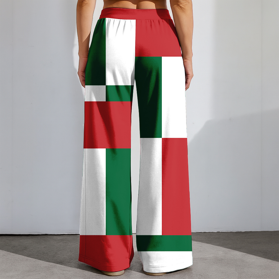 Morocco | Premium WC26 Color Block Football High-Stretch Casual Pants - Image 3