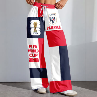 Alternative view of Panama | Premium WC26 Color Block Football High-Stretch Casual Pants
