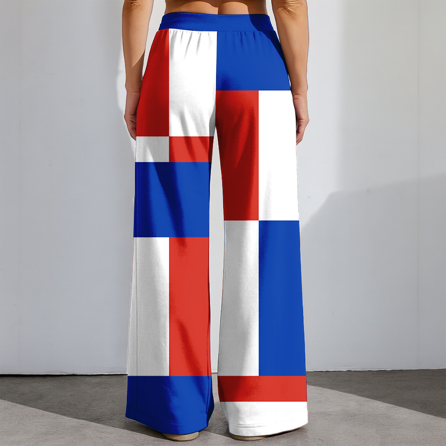 Paraguay | Premium WC26 Color Block Football High-Stretch Casual Pants - Image 3