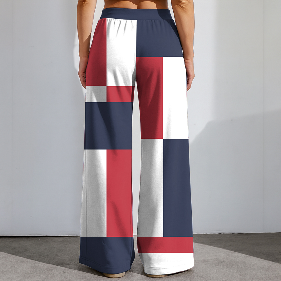 United States | Premium WC26 Color Block Football High-Stretch Casual Pants - Image 3
