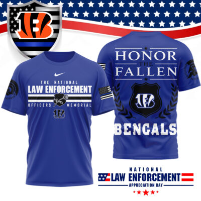 Chicago Bears | Premium NFL The National Law Enforcement 3D Shirt