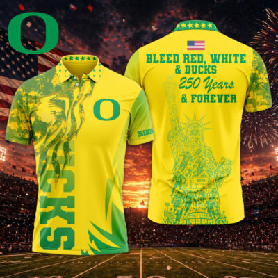 Oregon Ducks | Premium NCAA Independance Day Polo