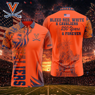 Virginia Cavaliers | Premium NCAA Independance Day Polo