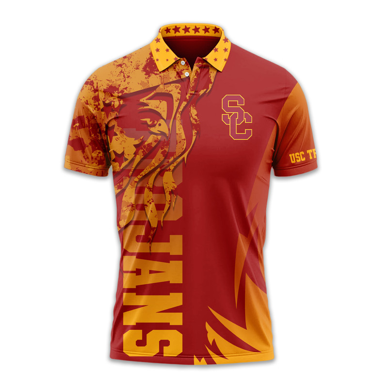 USC Trojans | Premium NCAA Independance Day Polo - Image 2