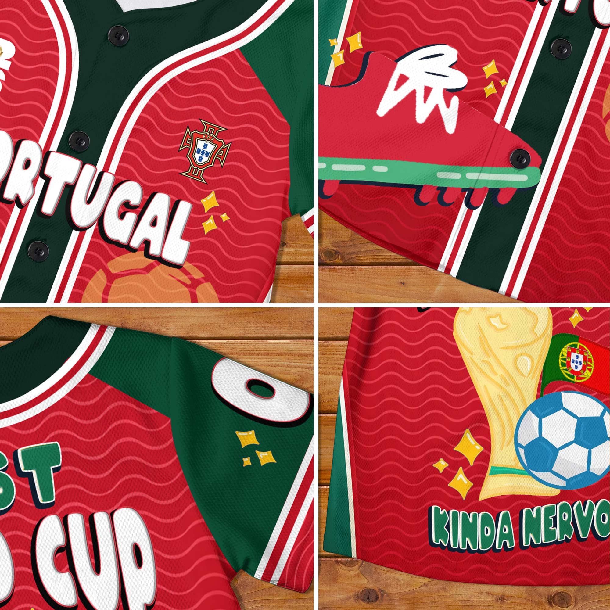 Portugal | Premium WC26 First World Cup Kid Jersey - Image 2
