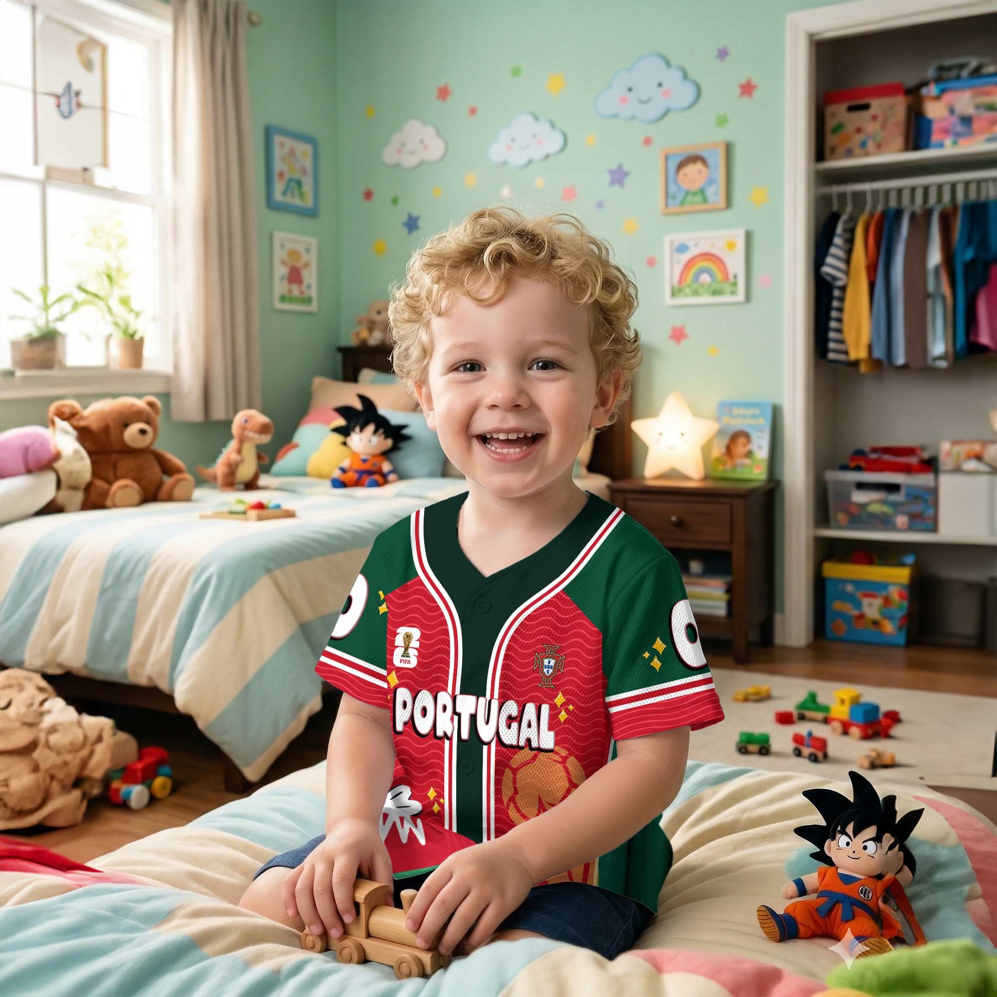 Portugal | Premium WC26 First World Cup Kid Jersey - Image 3