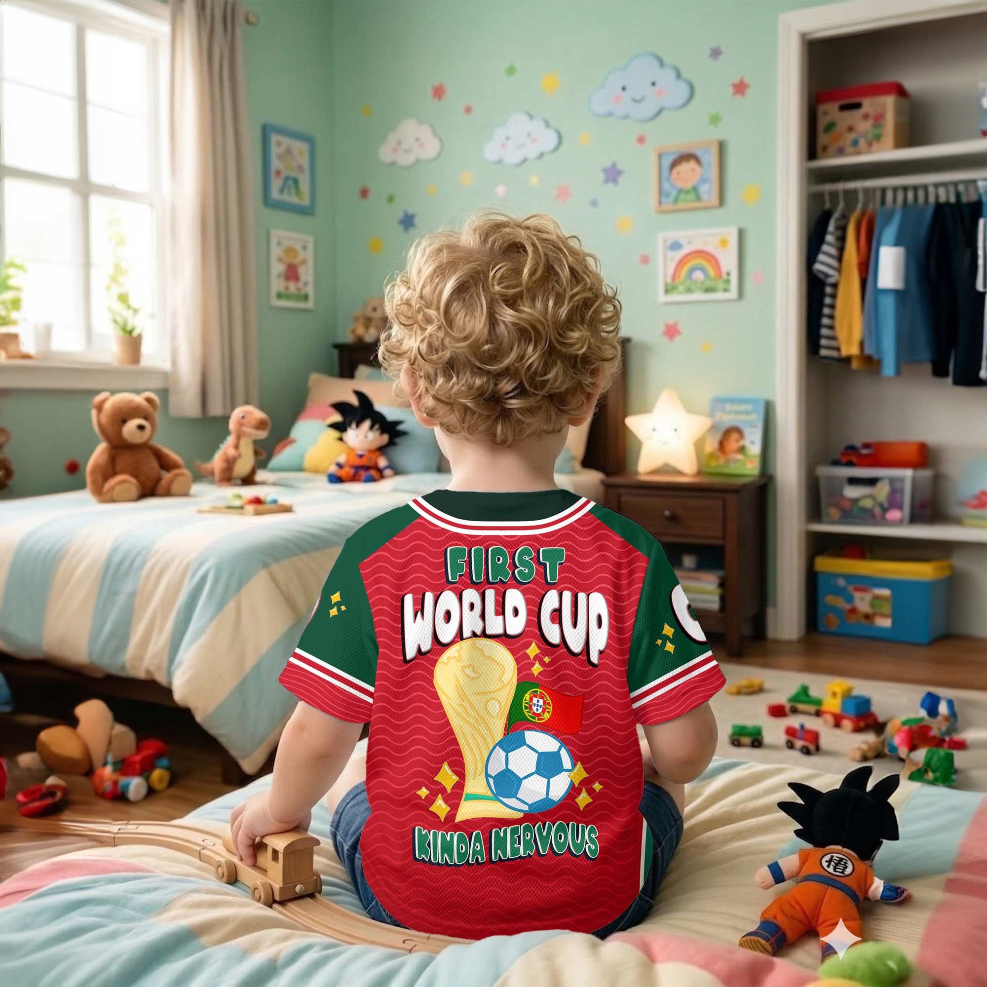 Portugal | Premium WC26 First World Cup Kid Jersey - Image 4