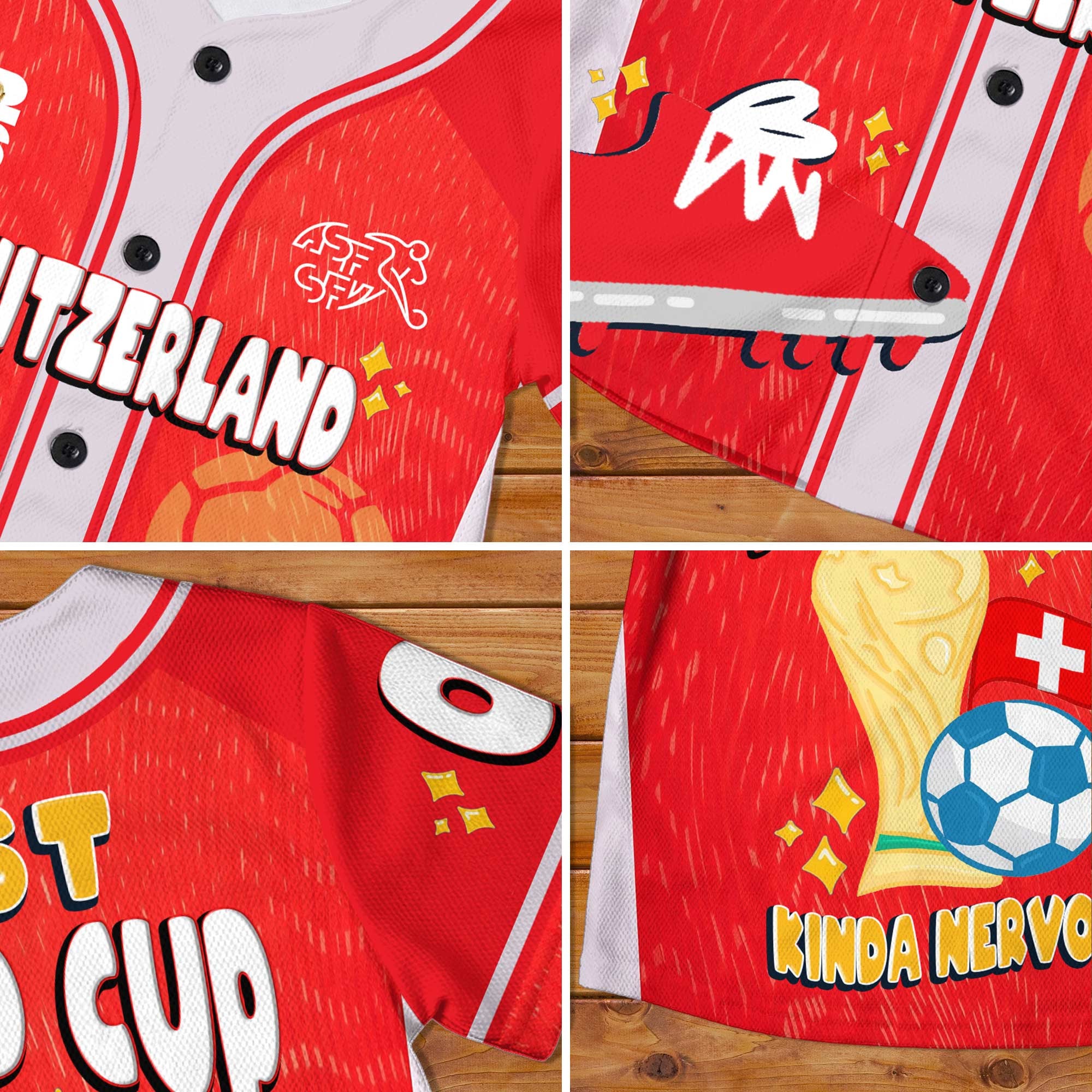 Switzerland | Premium WC26 First World Cup Kid Jersey - Image 2