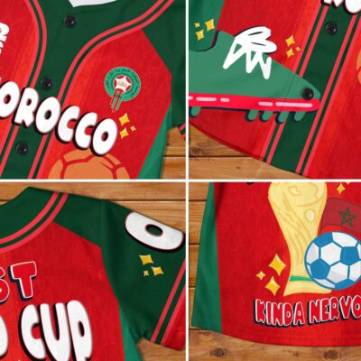 Alternative view of Morocco | Premium WC26 First World Cup Kid Jersey