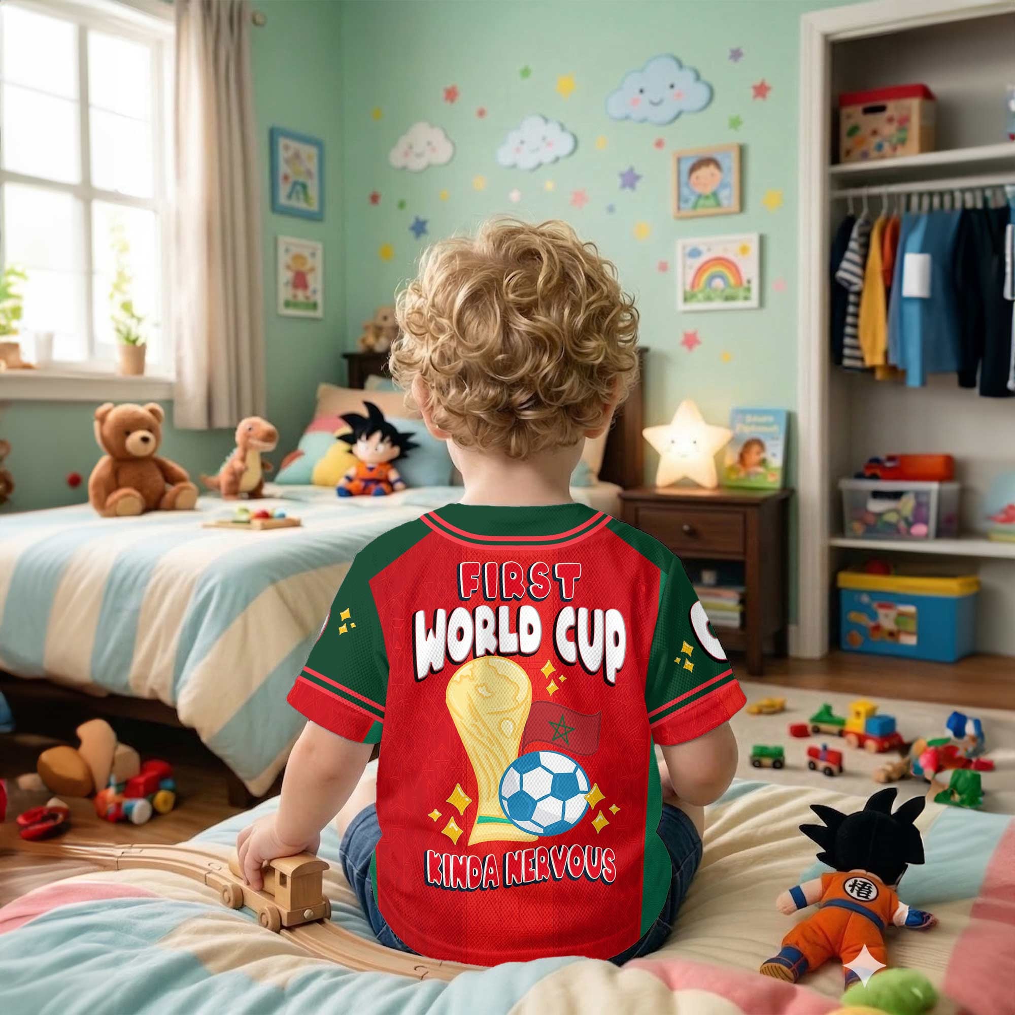Morocco | Premium WC26 First World Cup Kid Jersey - Image 4
