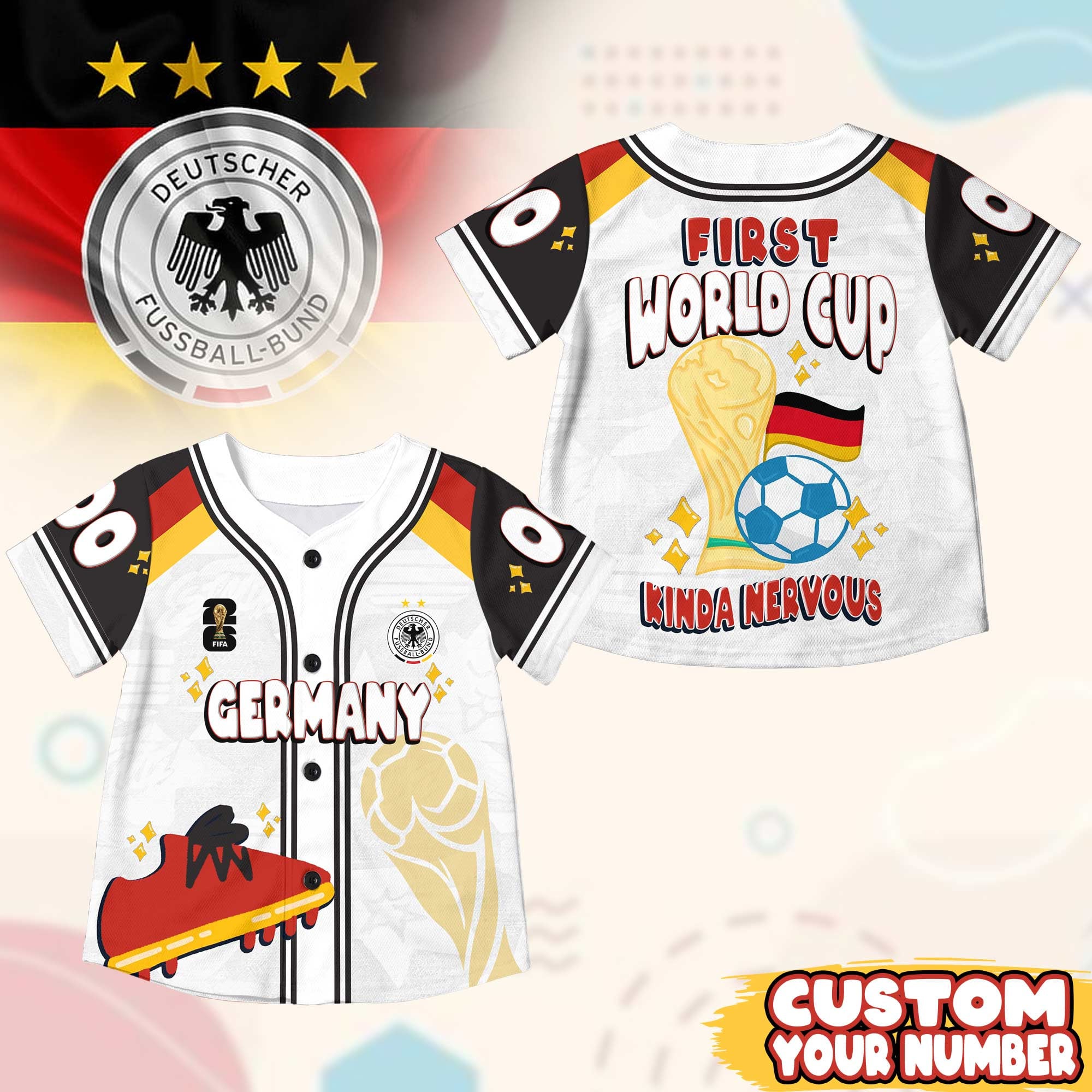 Germany | Premium WC26 First World Cup Kid Jersey