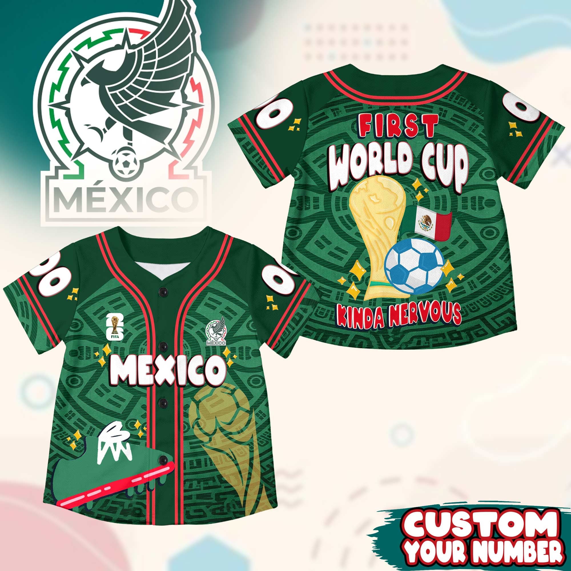 Mexico | Premium WC26 First World Cup Kid Jersey
