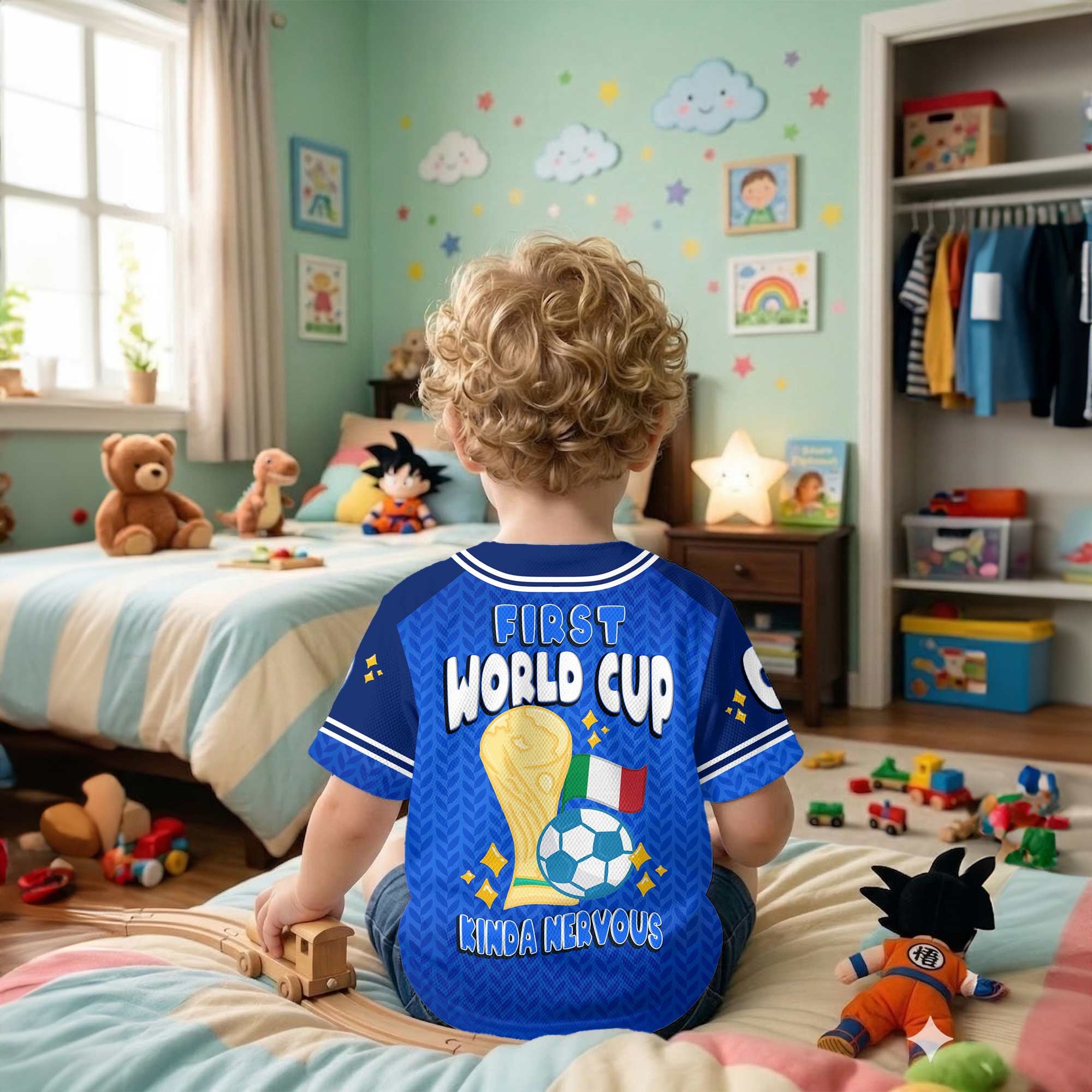 Italy | Premium WC26 First World Cup Kid Jersey - Image 4