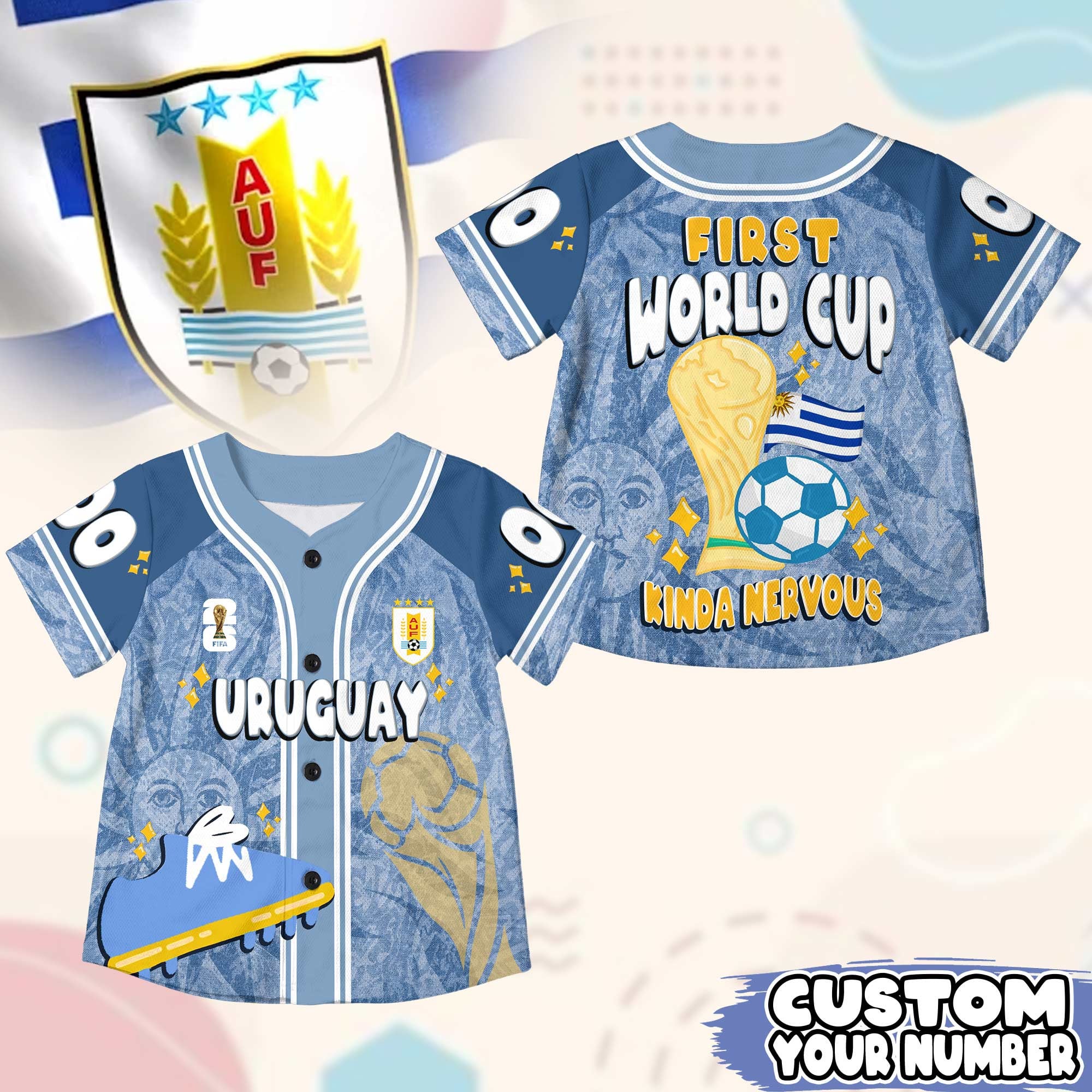 Uruguay | Premium WC26 First World Cup Kid Jersey