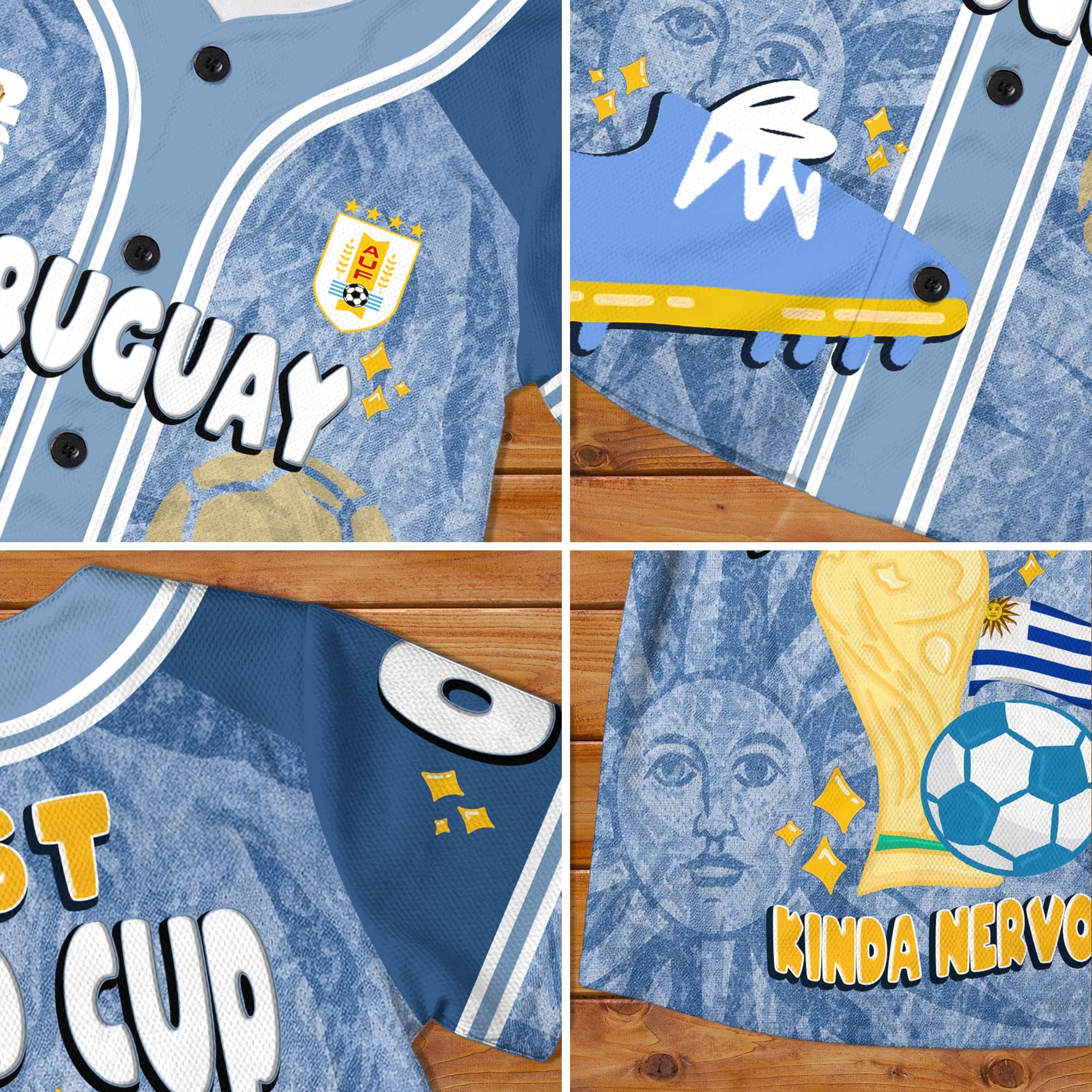 Uruguay | Premium WC26 First World Cup Kid Jersey - Image 2