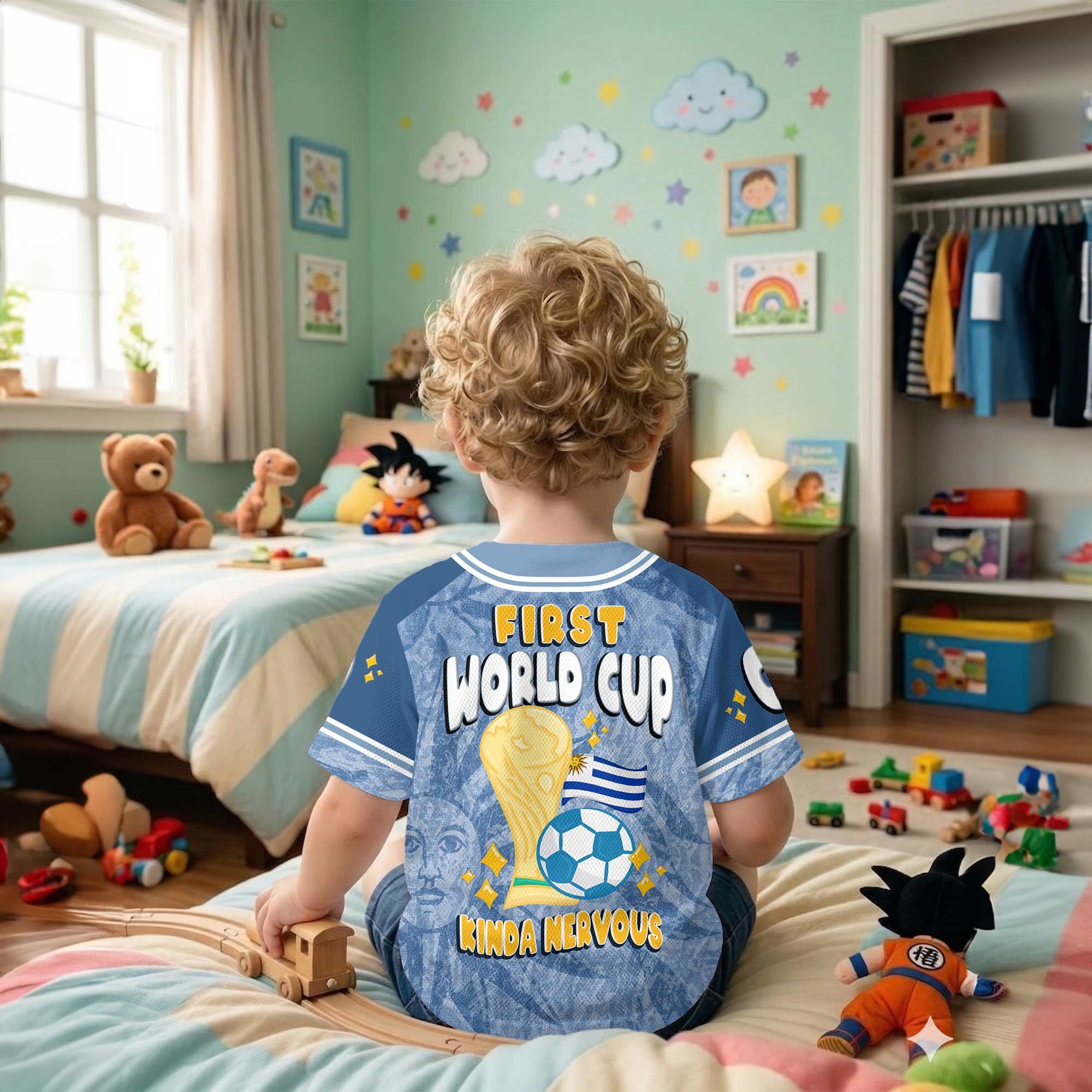 Uruguay | Premium WC26 First World Cup Kid Jersey - Image 4
