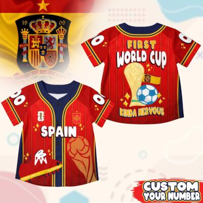 Spain | Premium WC26 First World Cup Kid Jersey - 3T