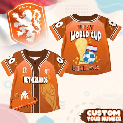 Netherlands | Premium WC26 First World Cup Kid Jersey - M