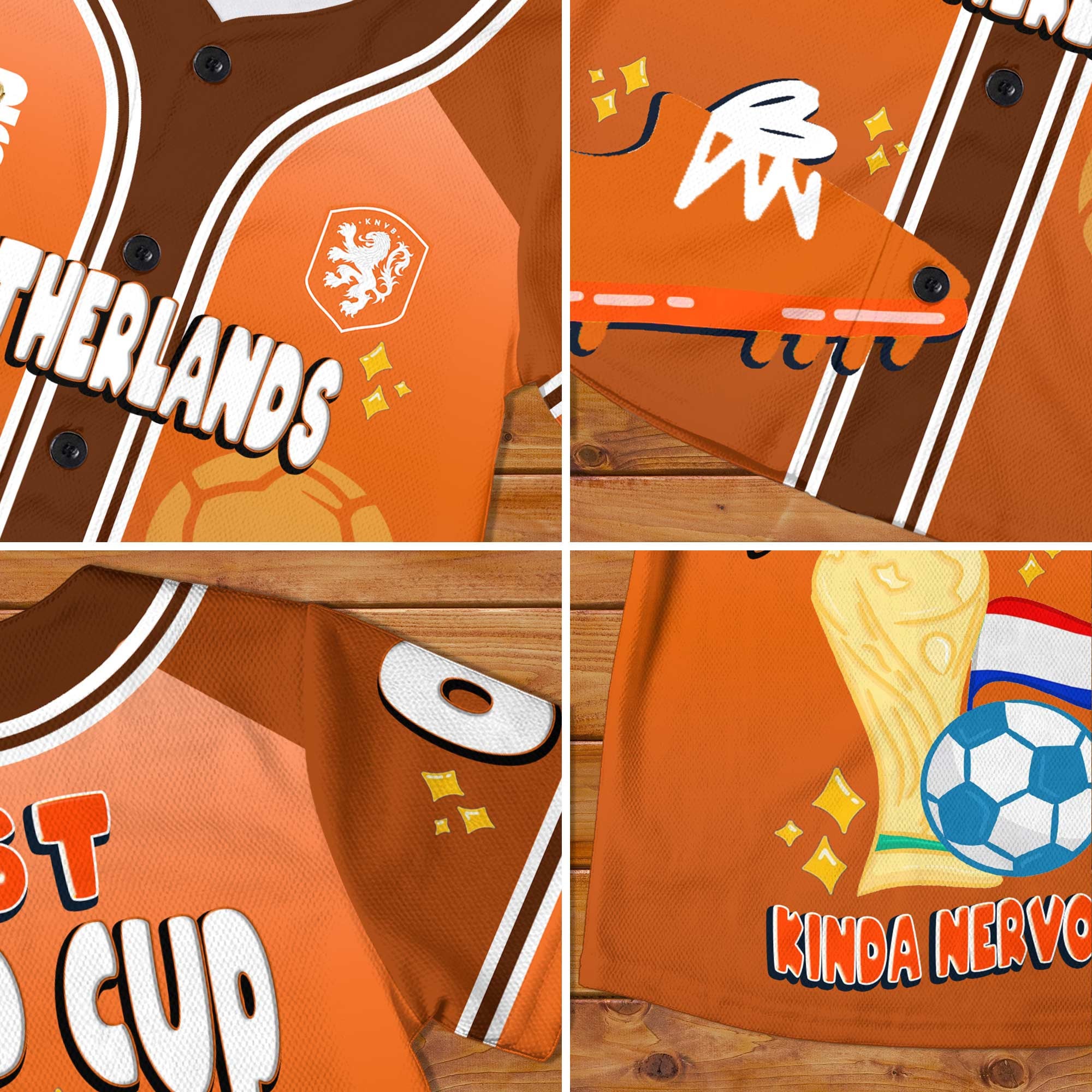 Netherlands | Premium WC26 First World Cup Kid Jersey - Image 2