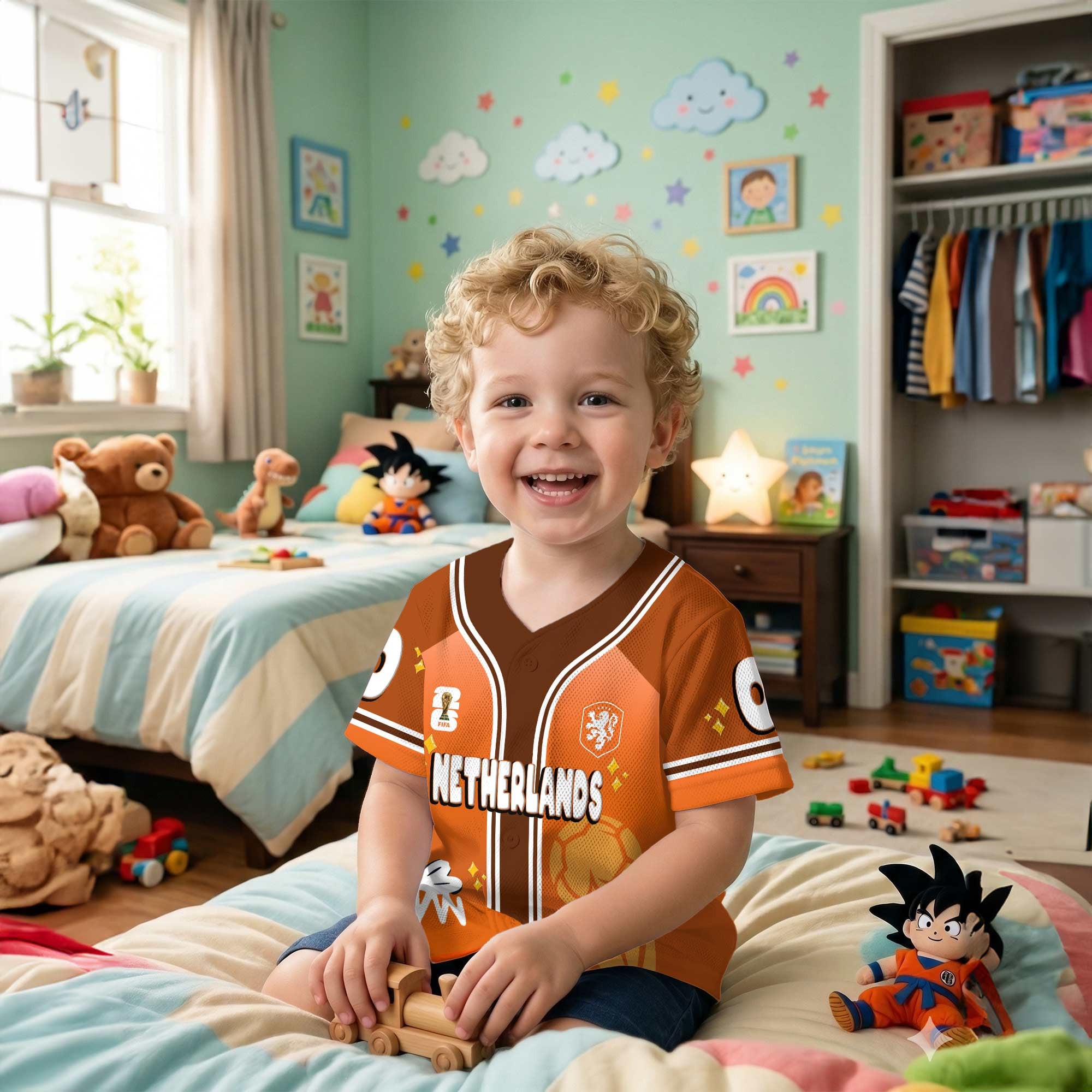 Netherlands | Premium WC26 First World Cup Kid Jersey - Image 3