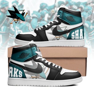 San Jose Sharks | Premium NHL Teams High Top Sneakers