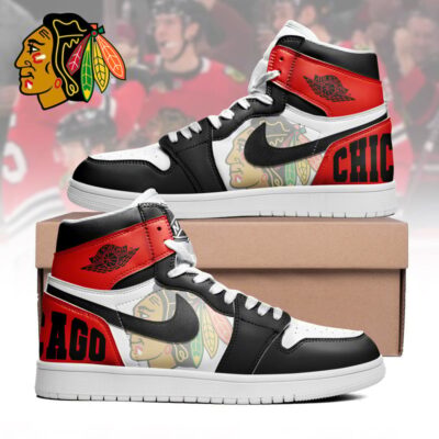 Chicago Blackhawks | Premium NHL Teams High Top Sneakers