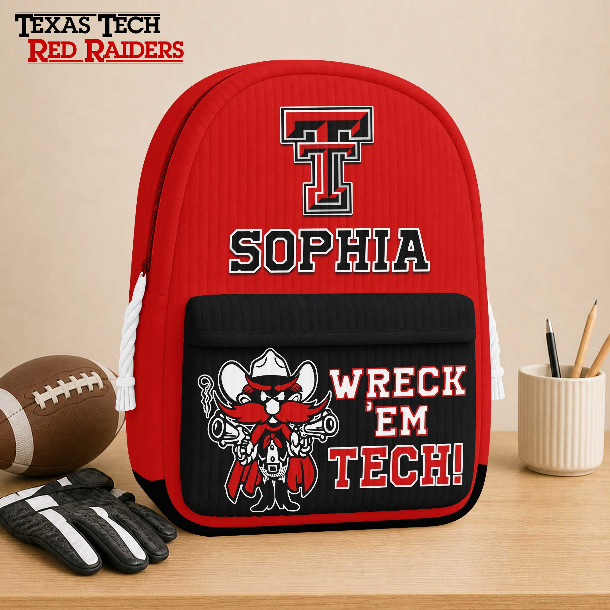 Texas Tech Red Raiders | Premium NCAA Game Day Backpack