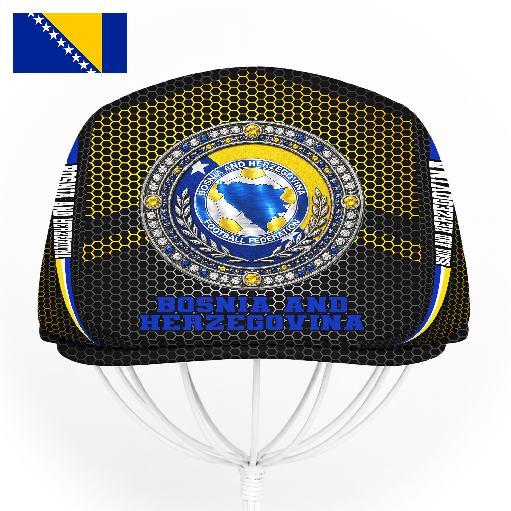 Bosnia and Herzegovina | Premium WC26 Jeff Cap - Image 2