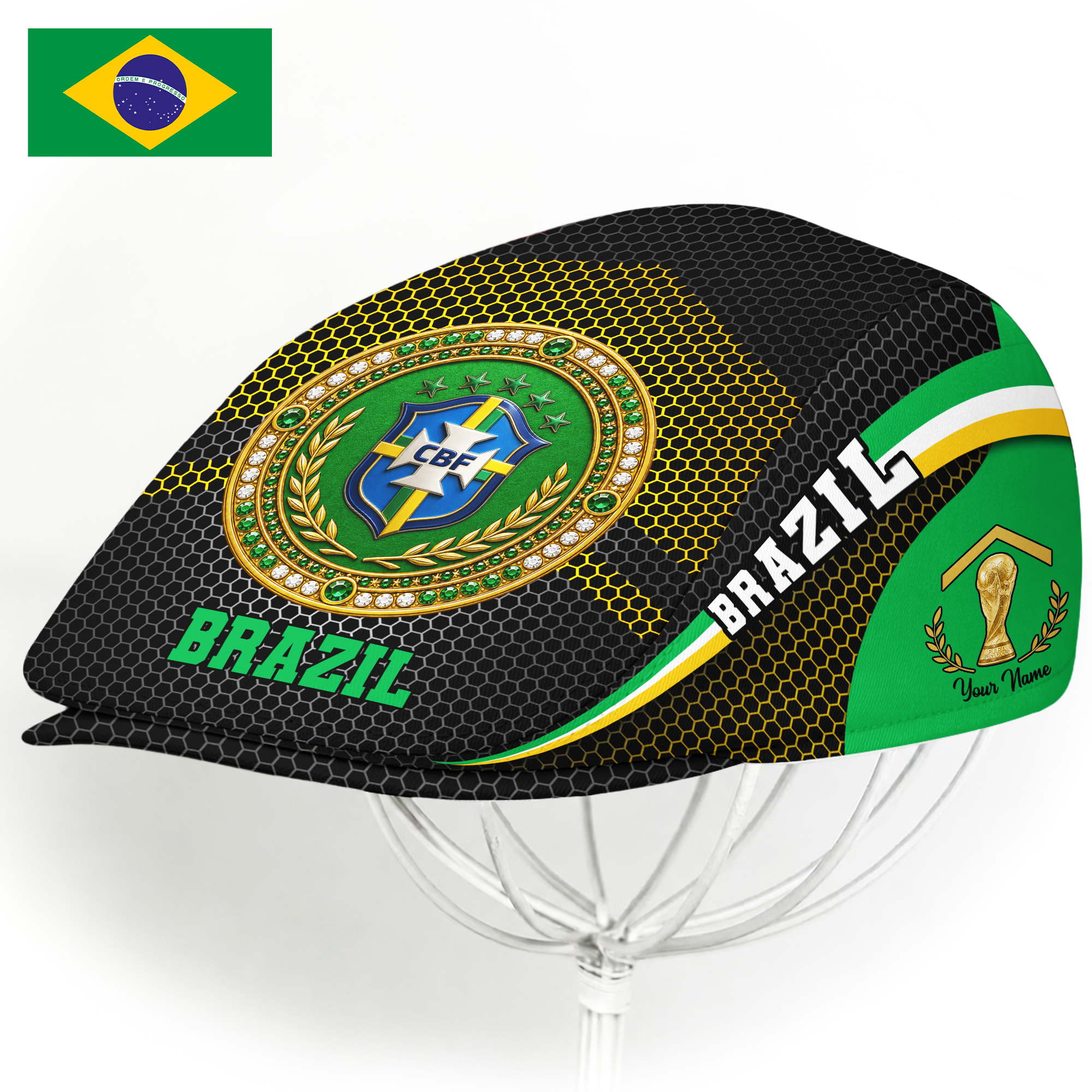 Brazil | Premium WC26 Jeff Cap