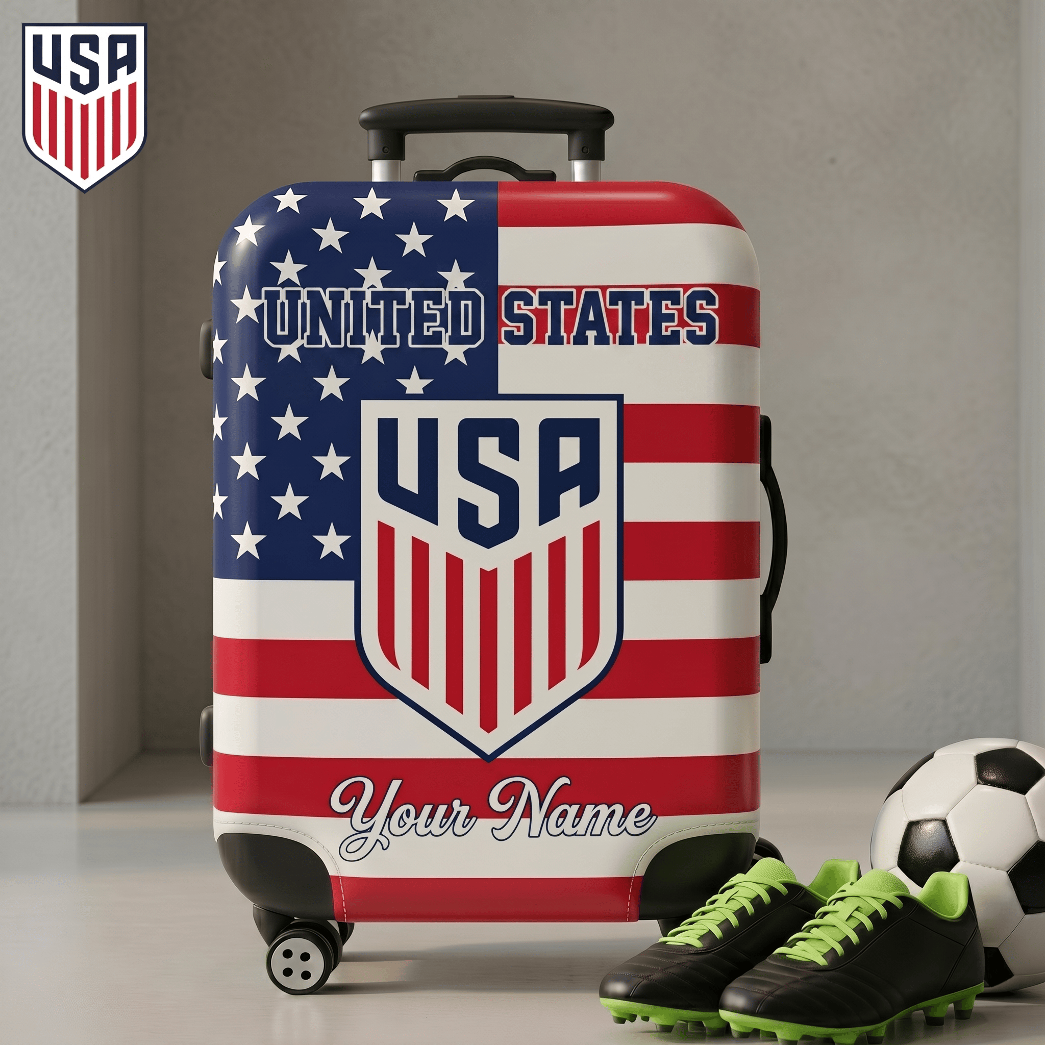 USA | Premium WC26 Luggage Cover