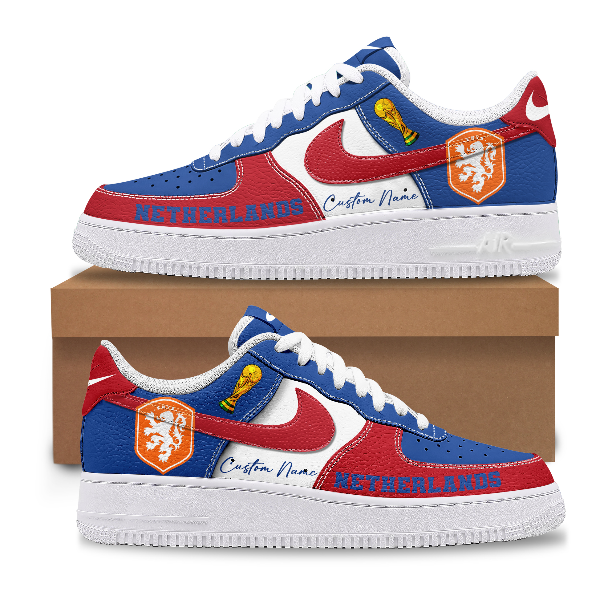 Netherlands | Premium WC26 The Game We Love AF1 Shoes NTH1 - Image 2