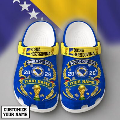 Bosnia and Herzegovina | Premium WC26 Pride World Cup 2026 Custom Crocs