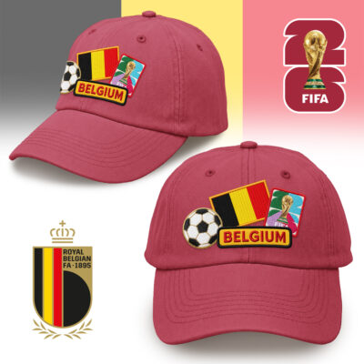 Belgium | Premium WC26 Embroidery Cap