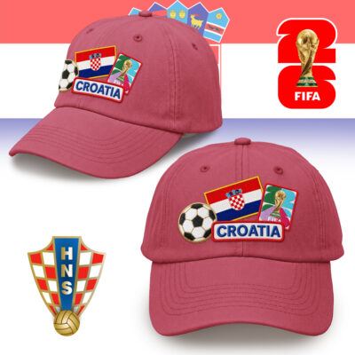 Croatia | Premium WC26 Embroidery Cap
