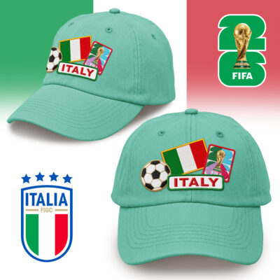 Italy | Premium WC26 Embroidery Cap